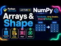 NumPy Array Creation Shape Reshape Explained