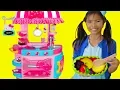 Download Lagu Wendy Pretend Play w/ Hello Kitty Kitchen \u0026Tea Party Kids Food Toys