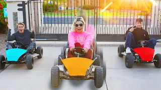 LAST TO LEAVE THE GO KARTS KEEPS THEM ALL
