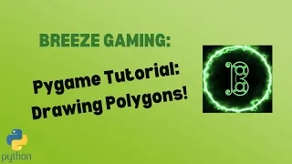 How to DRAW POLYGONS in Python with Pygame