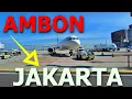 Download Lagu TRIP AMBON TO JAKARTA | DIRECT FLIGHT #trip #flight #tour #travel #virtualtrip