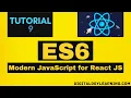 ES6 Modern JavaScript for React JS Tutorial-9 ES6 Arrow Functions reduce
