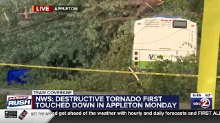Appleton power hit hard by storm