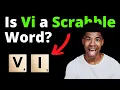 Is Vi a Scrabble Word Solved 300 Alternatives