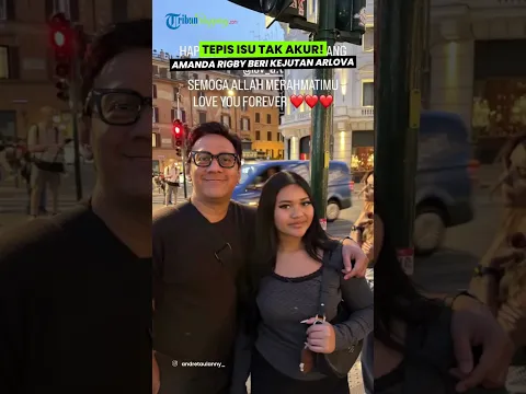 Isu Tak Akur Terjawab, Amanda Rigby & Andre Rayakan Ultah Lova ke-15 di Italia, Beri Kado Tas Mewah