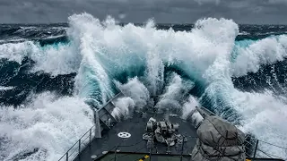 15 Minutes of Ships Caught in INSANE Storms