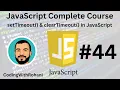 JavaScript Complete Course setTimeout clearTimeout CodingWithRohani