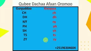 Qubee Dachaa Kutaa 4ffaa Itti Dhihadha 
