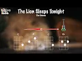 Download Lagu The Lion Sleeps Tonight by The Tokens - Ukulele play along (C, F, G)