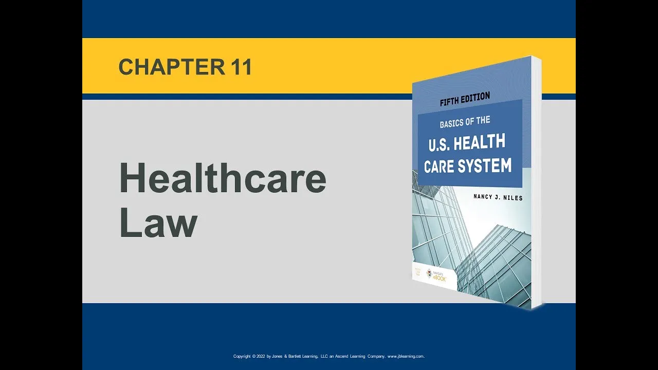Intro to US Healthcare: Healthcare Law - Basic Concepts