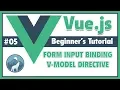 Form Input Bindings v-model directive Vue Js Beginner s Tutorial