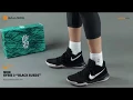 Nike Kyrie 3 Black Suede on feet