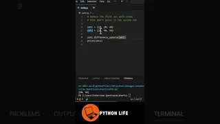 Difference Update in Set Python Telugu Python for Beginners in Telugu