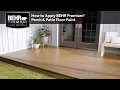 How to Apply BEHR Premium Porch Patio Floor Paint