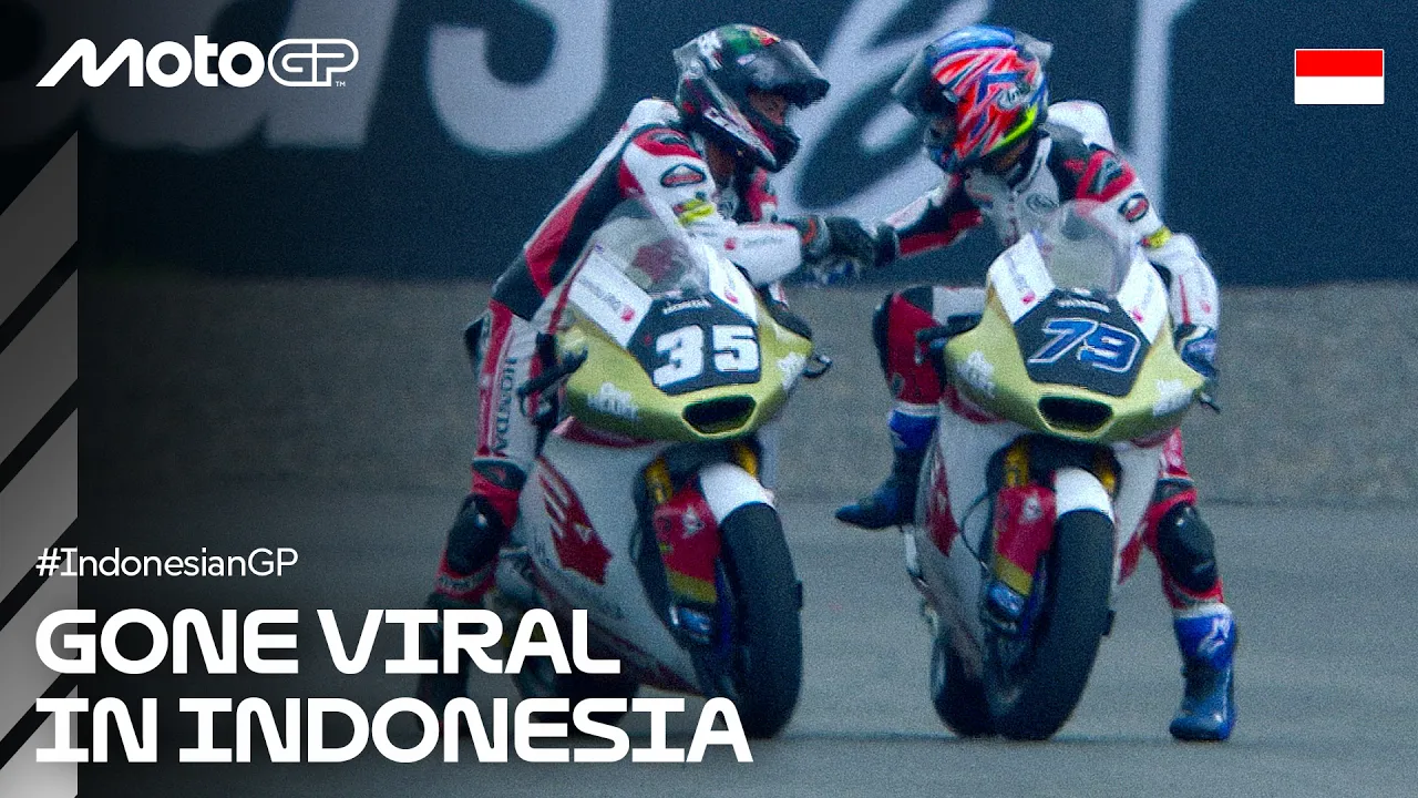 The most VIRAL moments from the Indonesian GP 🇮🇩📲