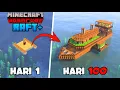 Download Lagu 100 Hari di Minecraft Hardcore BETTER RAFT SURVIVAL [BISA JALAN]