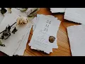 How to make Handmade Paper Wedding Invitations DIY Tutorial