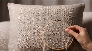 5 EASY Embroidery Stitches for Beginners = 12 Satisfying Patterns (FREE PDF)