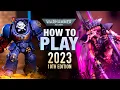 How to Play Warhammer 40k Space Marines vs Tyranids Demo Game