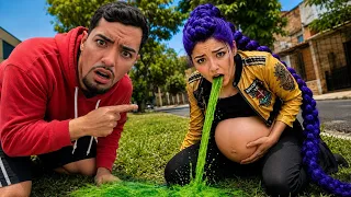 A GUERREIRA K-POP GRÁVIDA ESTÁ VOMITANDO MUITO! 🤢