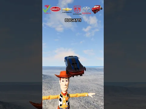 Carros vs Woody #beamng #beamngdrive #game #juego #carros