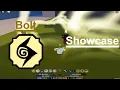 Shindo Life Bolt Bloodline Showcase