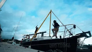 Unstepping Our Mast with 2 Pieces of Wood Like 2 Unproffesionals | Wildlings Sailing .23
