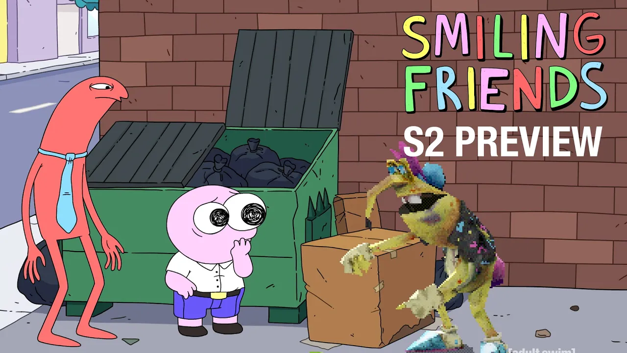 FIRST LOOK: Smiling Friends Season 2 | adult swim