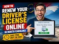 How to renew your driver s license online in North Carolina