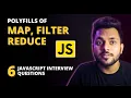 Map Filter Reduce in JavaScript Polyfill JavaScript Interview Questions