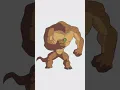 Draw Humungousaur using python turtle