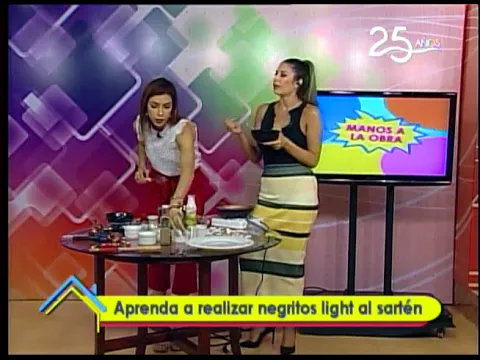 Aprenda a realizar negritos light al sartén
