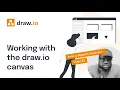 Working with the draw io canvas draw io Beginner Academy -