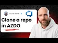 Clone a Git repo in Azure DevOps HTTPS SSH VS Code