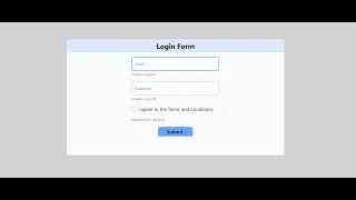 Simple Sign In App with React Hook Form v7