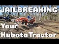 Jail Breaking a Kubota Tractor to Increase your Lifting Capacity W Before and After RESULTS