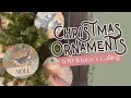Christmas Ornaments DIY - IOD Winter s Calling Transfer