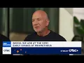 Prometheus CO-CEO Jeff Bezos AI will result in labor scarcity will raise standard of living
