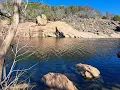 Hiking Past Devils Waterhole at Inks Lake State Park in Texas Hill Country