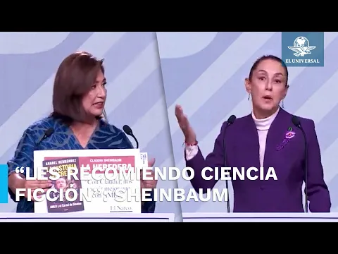 Download MP3 Se confrontan Sheinbaum y Gálvez en debate por libro de la periodista Anabel Hernández