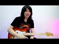 สอนกีต้าร์ solo เอาปากกามาวง - Bell Warisara l TeTae Rock You