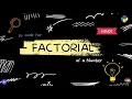Factorial of a number in Python