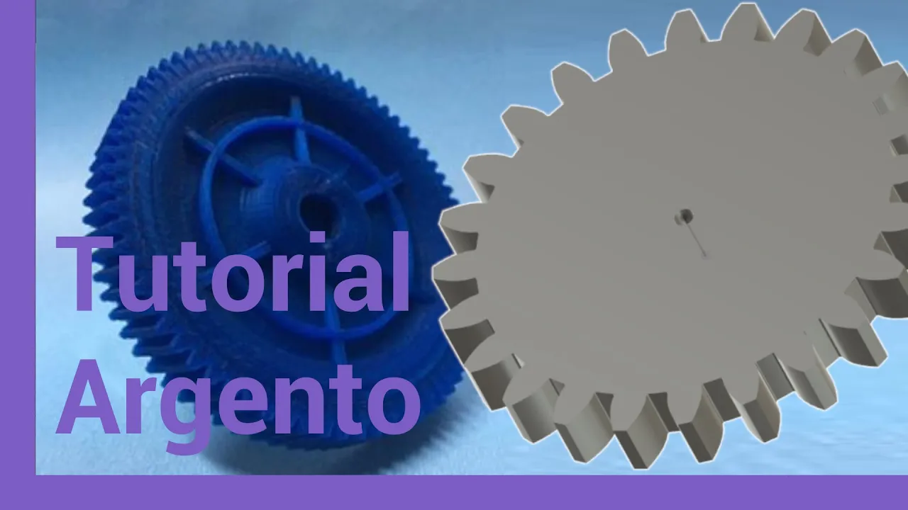 Cómo diseñar engranajes en Fusion360 - Tutorial Argento