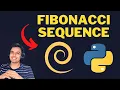 PRINT n TERMS OF THE FIBONACCI SEQUENCE Project Python Range
