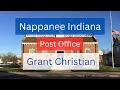 Nappanee Indiana Post Office Building and Mural