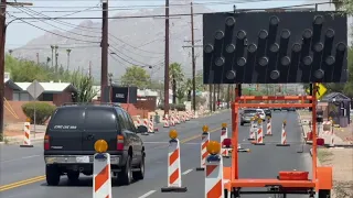 Like a HAWK New crossing being installed across Country Club Rd