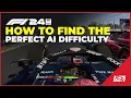 F1 24 How to Find the Perfect AI Difficulty in 1 Quick Step