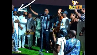 moment when alhaji wasiu alabi pasuma was surprised u0026 told tiri leather to sing on his stage 