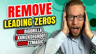 Remove Leading Zeros from Text in Power Query
