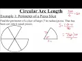 4 1 2 Circular Arc Length